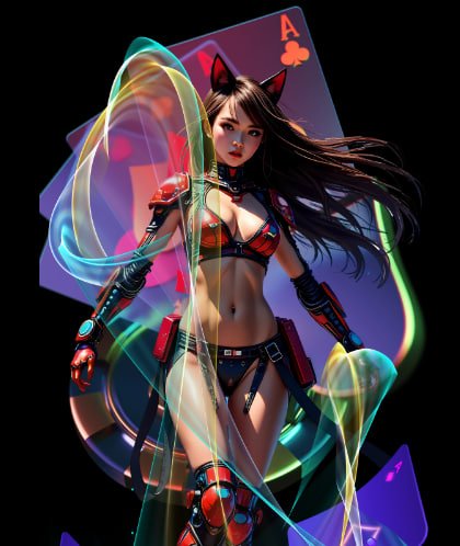 Visual Go Rush neon di leo78